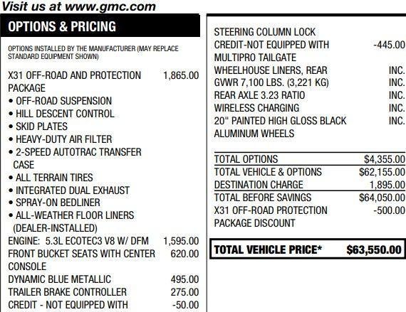 2023 GMC Sierra 1500 Elevation