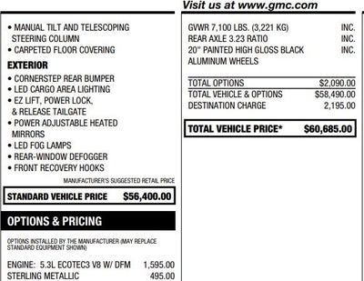 2025 GMC Sierra 1500 Elevation