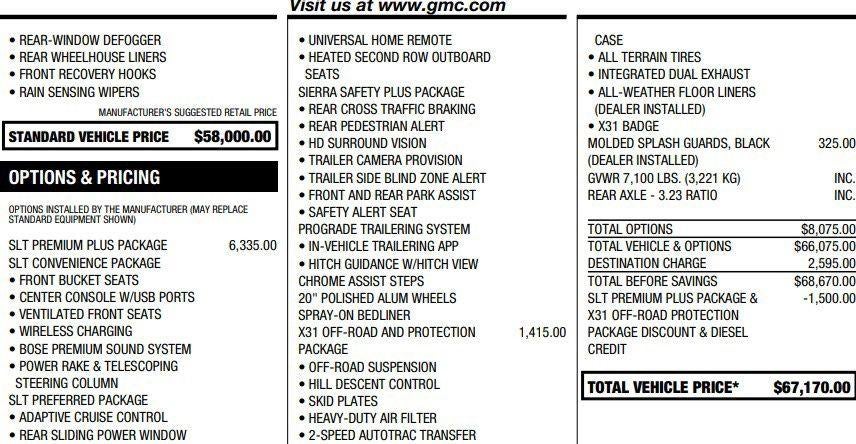 2026 GMC Sierra 1500 SLT
