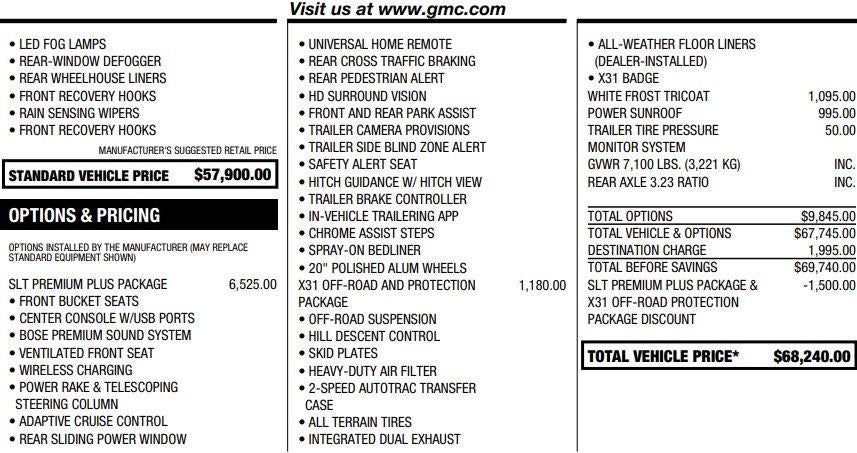 2024 GMC Sierra 1500 SLT