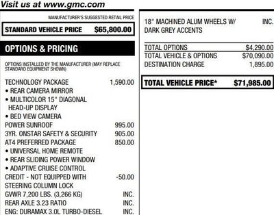 2023 GMC Sierra 1500 AT4