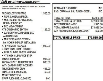 2024 GMC Sierra 1500 AT4