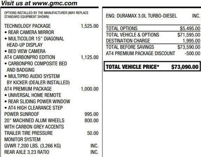 2024 GMC Sierra 1500 AT4
