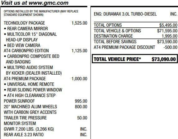 2024 GMC Sierra 1500 AT4