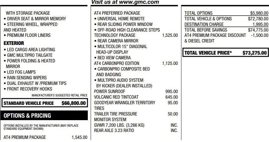 2025 GMC Sierra 1500 AT4