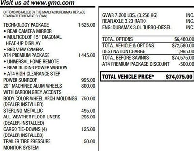 2024 GMC Sierra 1500 AT4
