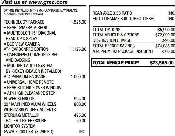 2024 GMC Sierra 1500 AT4