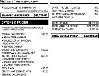 2023 GMC Sierra 1500 AT4