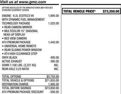 2024 GMC Sierra 1500 AT4