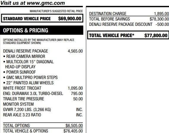 2024 GMC Sierra 1500 Denali