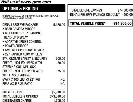 2023 GMC Sierra 1500 Denali