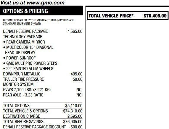 2026 GMC Sierra 1500 Denali