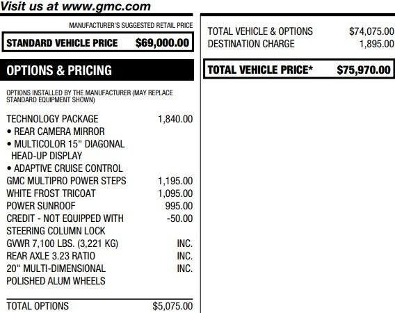 2023 GMC Sierra 1500 Denali