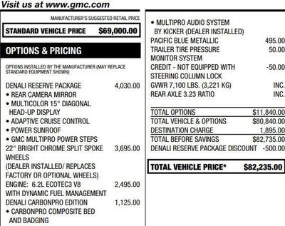 2023 GMC Sierra 1500 Denali