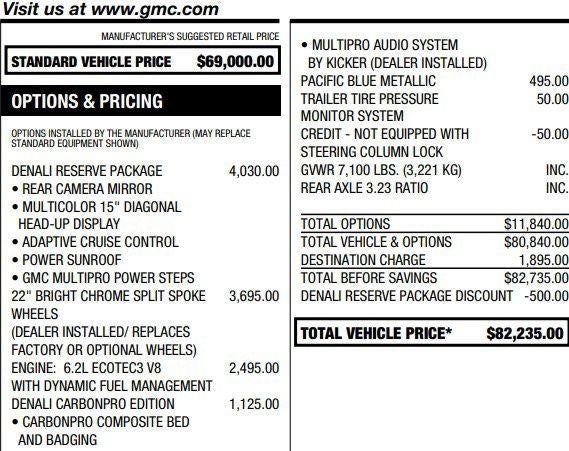 2023 GMC Sierra 1500 Denali