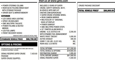 2025 GMC Sierra 1500 Denali