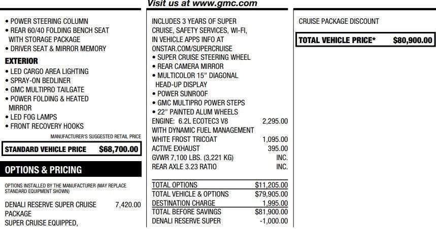 2025 GMC Sierra 1500 Denali