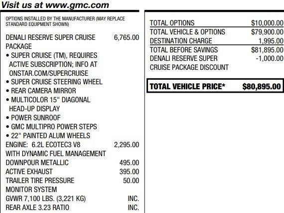 2024 GMC Sierra 1500 Denali