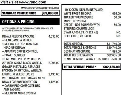 2023 GMC Sierra 1500 Denali