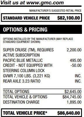 2023 GMC Sierra 1500 Denali Ultimate