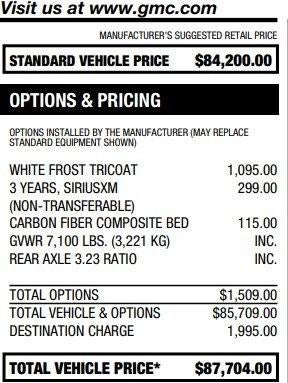 2025 GMC Sierra 1500 Denali Ultimate