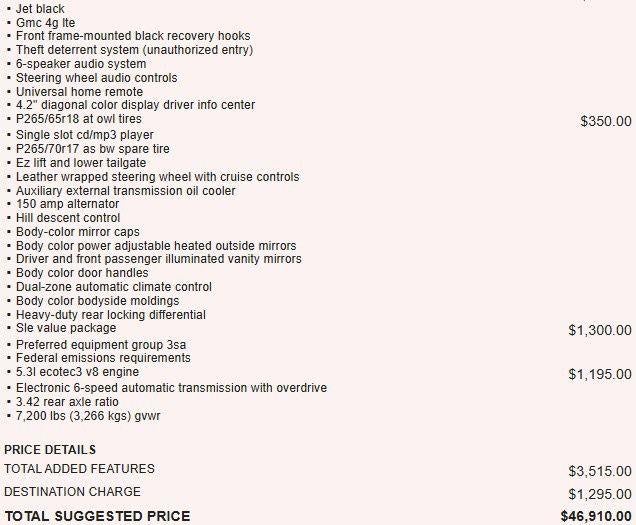 2018 GMC Sierra 1500 SLE