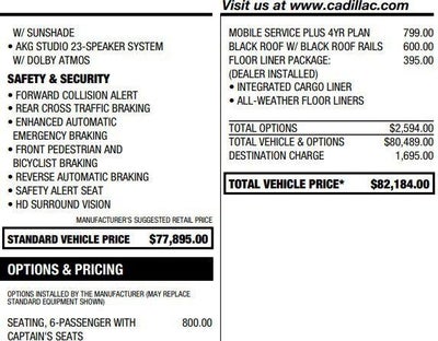 2026 Cadillac VISTIQ Sport