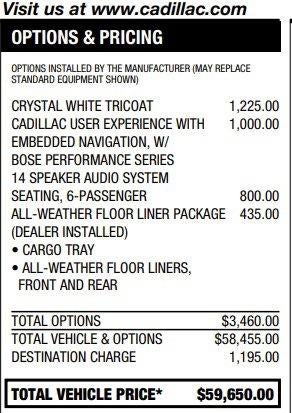2022 Cadillac XT6 Premium Luxury