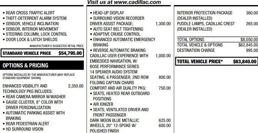 2021 Cadillac XT6 Premium Luxury