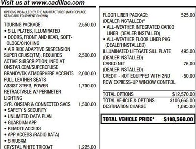 2023 Cadillac Escalade 4WD Sport