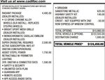 2023 Cadillac Escalade ESV 4WD Premium Luxury Platinum