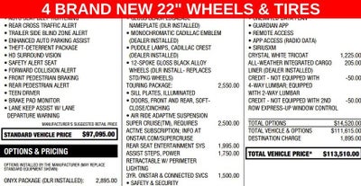 2023 Cadillac Escalade ESV 4WD Sport
