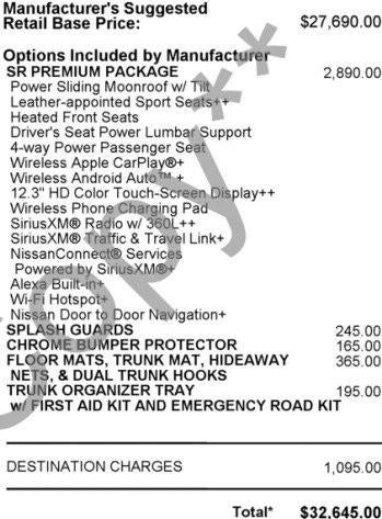 2023 Nissan Altima 2.5 SR