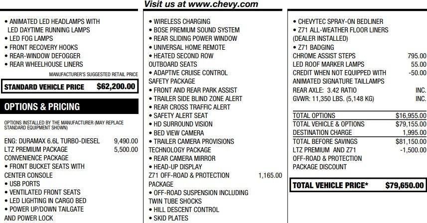 2024 Chevrolet Silverado 2500 HD LTZ