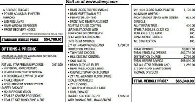 2026 Chevrolet Silverado 1500 RST