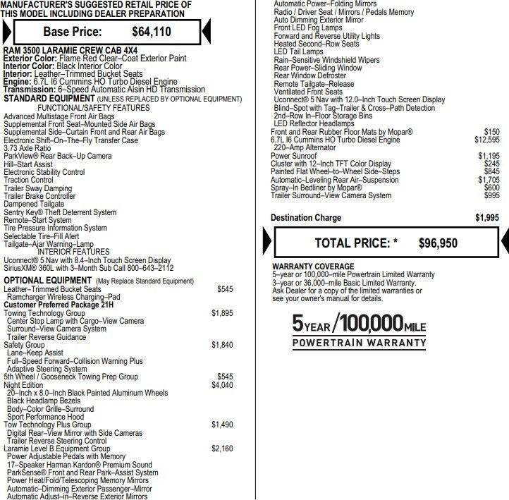 2024 RAM 3500 Laramie