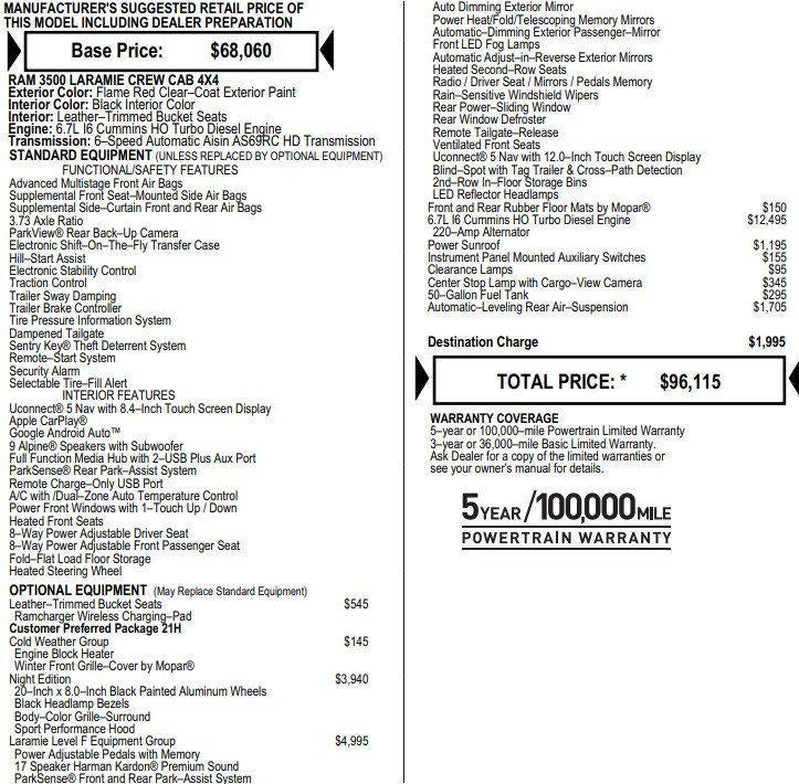 2023 RAM 3500 Laramie