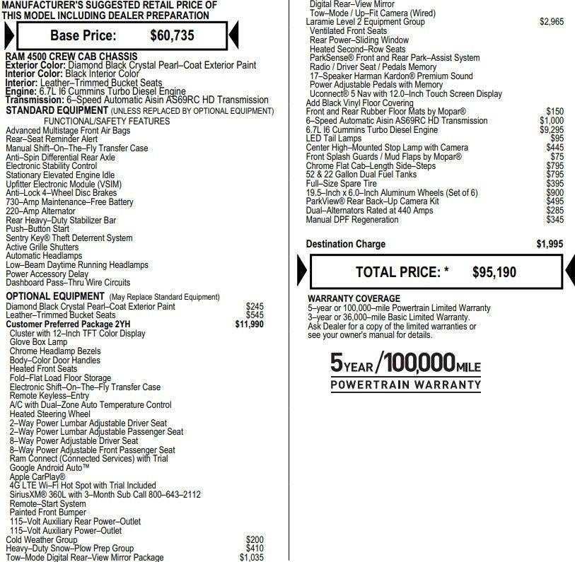2024 RAM 4500 Chassis Cab Laramie