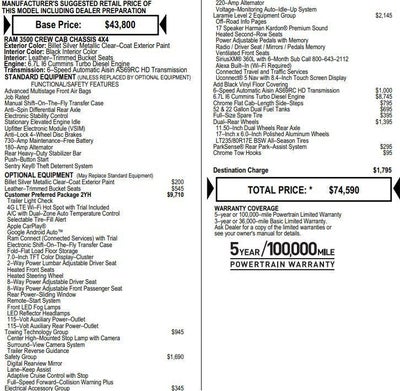 2022 RAM 3500 Chassis Cab Laramie