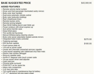 2018 Chevrolet Silverado 1500 LT All Star Edition