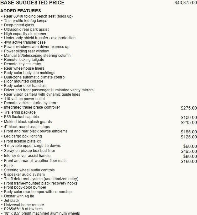 2016 Chevrolet Silverado 1500 LT