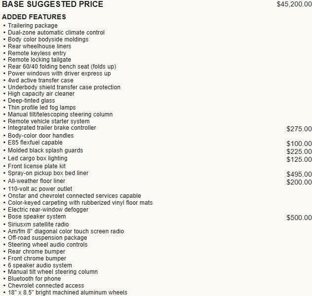 2018 Chevrolet Silverado 1500 LT