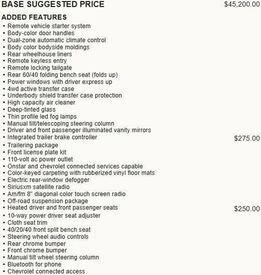 2018 Chevrolet Silverado 1500 LT