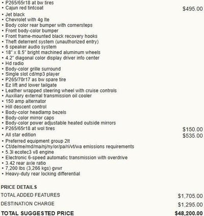 2018 Chevrolet Silverado 1500 LT