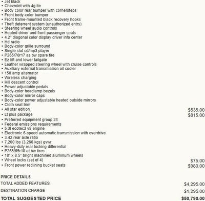 2018 Chevrolet Silverado 1500 LT