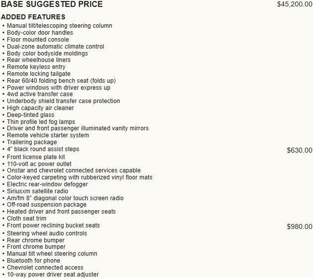 2018 Chevrolet Silverado 1500 LT