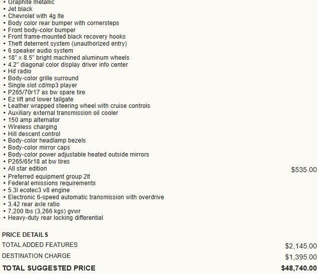 2018 Chevrolet Silverado 1500 LT