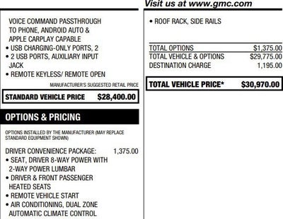 2020 GMC Terrain SLE