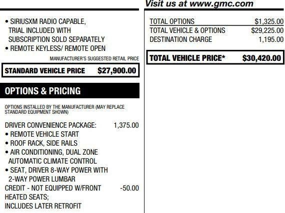 2022 GMC Terrain SLE