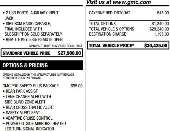 2022 GMC Terrain SLE